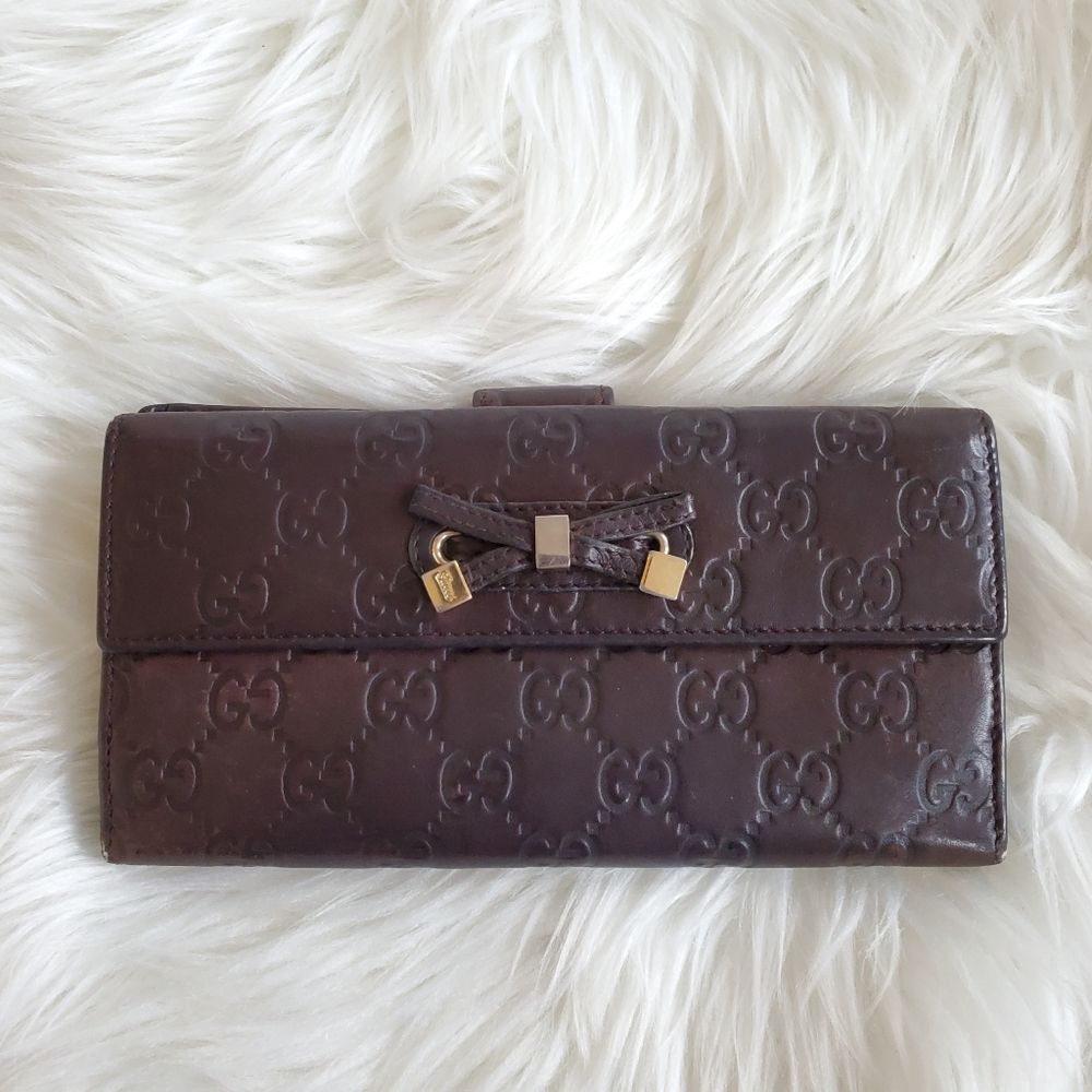 Gucci Long Leather Wallet
